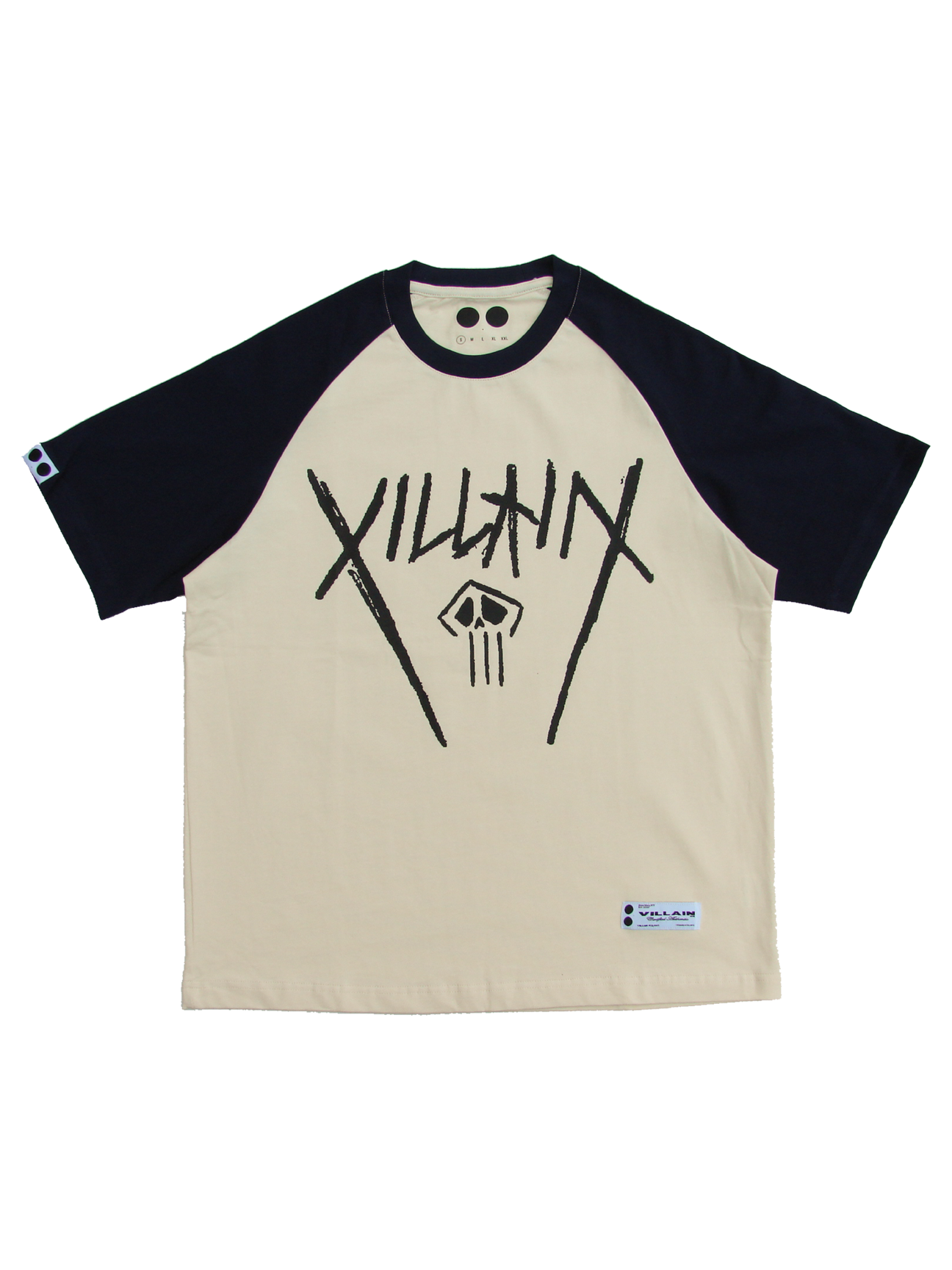 VILLAIN OG RAGLAN TEE