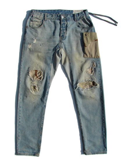 VILLAIN X KITH MILITARY CAMO JEANS