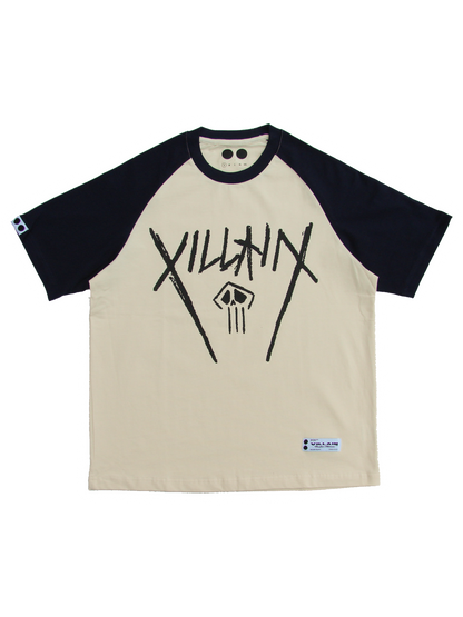 VILLAIN OG RAGLAN TEE